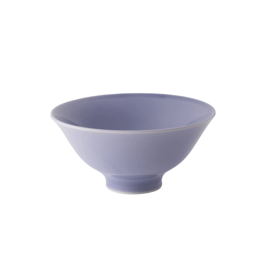 波佐見焼の茶碗(紅掛空色)