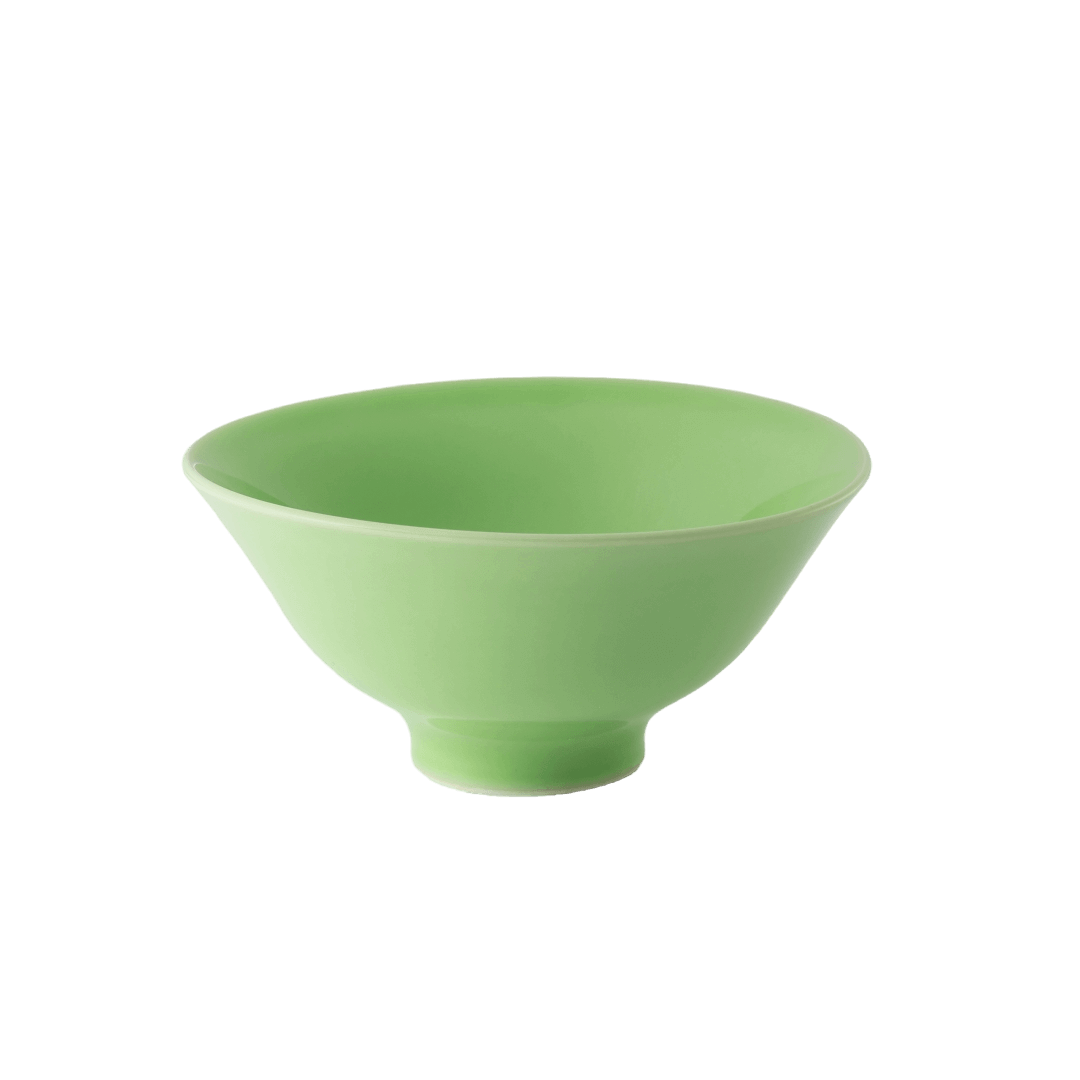 波佐見焼の茶碗(裏柳色)