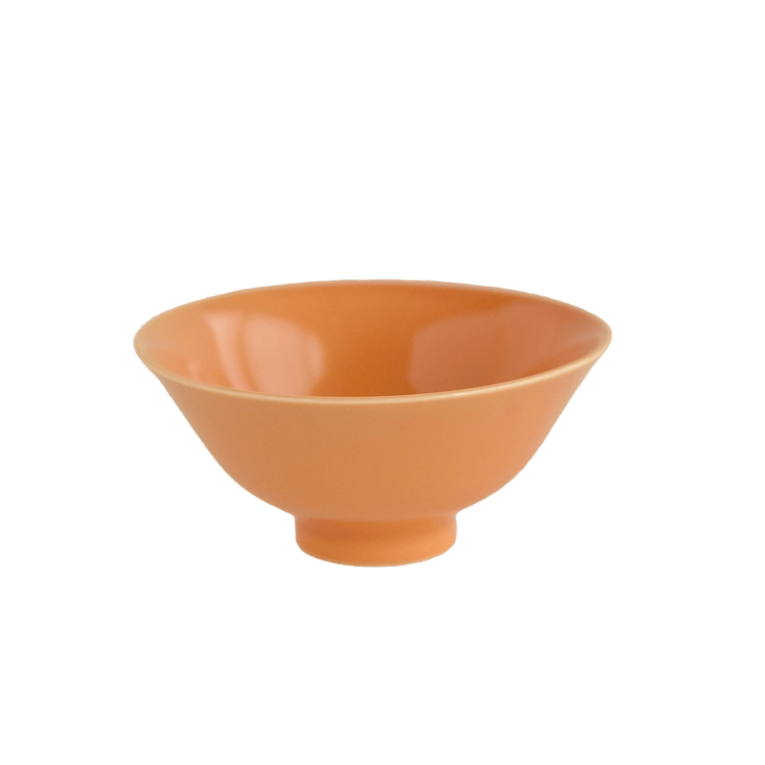 波佐見焼の茶碗(忘草色)