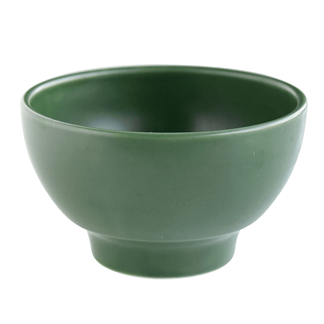 波佐見焼の丼ぶり鉢(海松色)