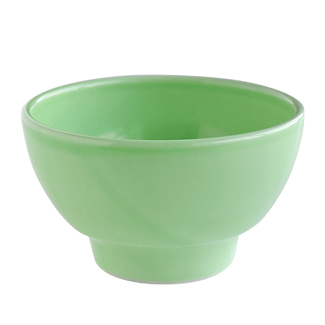 波佐見焼の丼ぶり鉢(裏柳色)