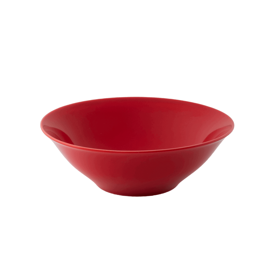 波佐見焼の小鉢(赤紅色)