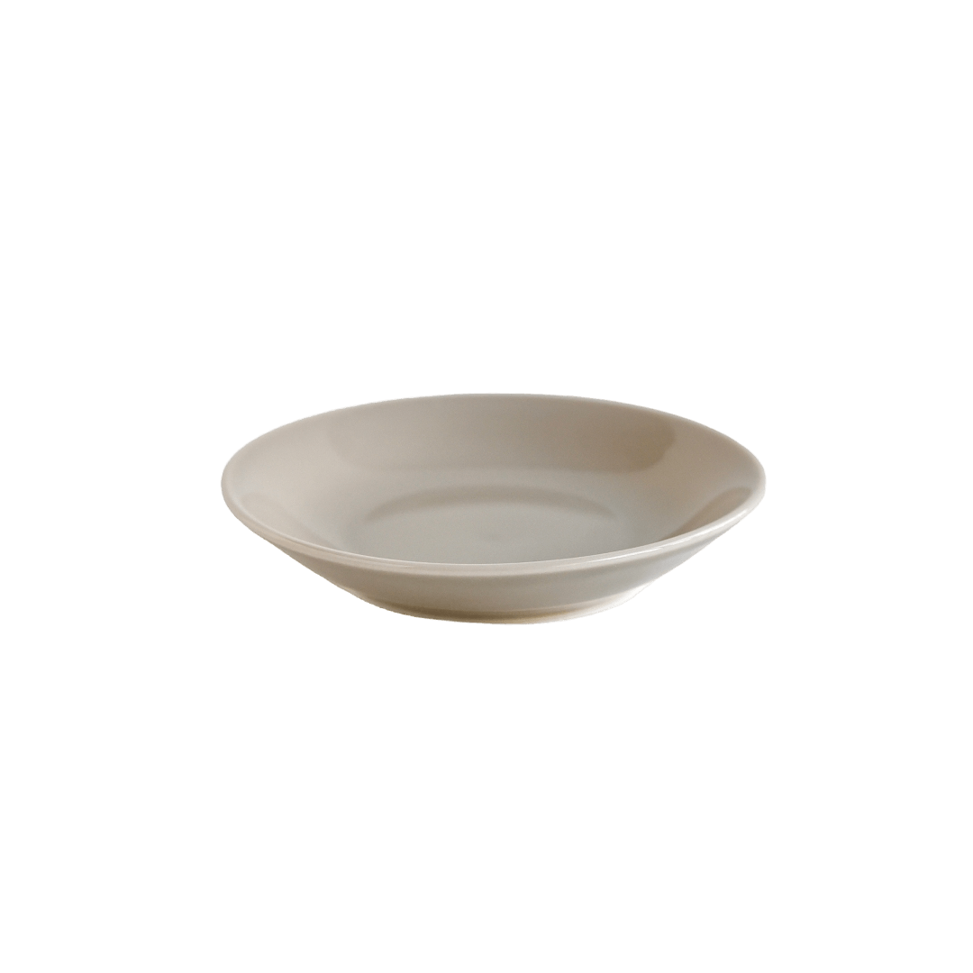 波佐見焼の小皿(亜麻色)