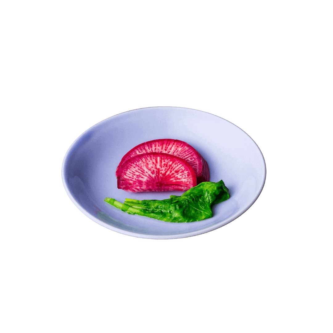 波佐見焼の小皿・豆皿(紅掛空色)