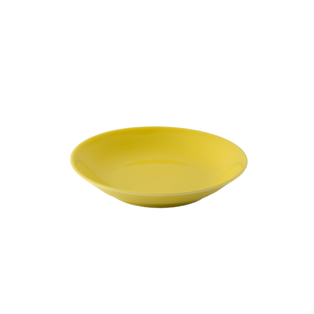波佐見焼の小皿(黄蘗色)