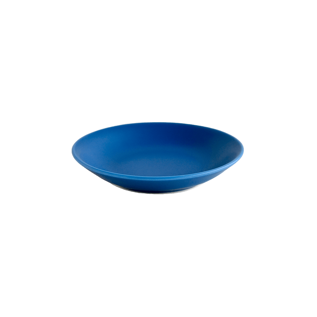 波佐見焼の小皿(瑠璃色)