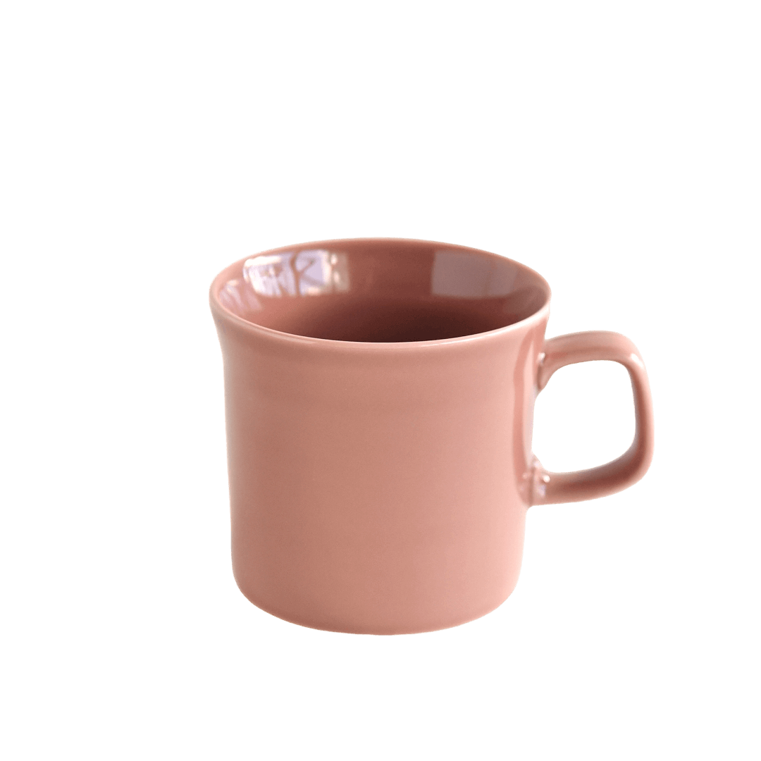 波佐見焼のマグカップ(水柿色)