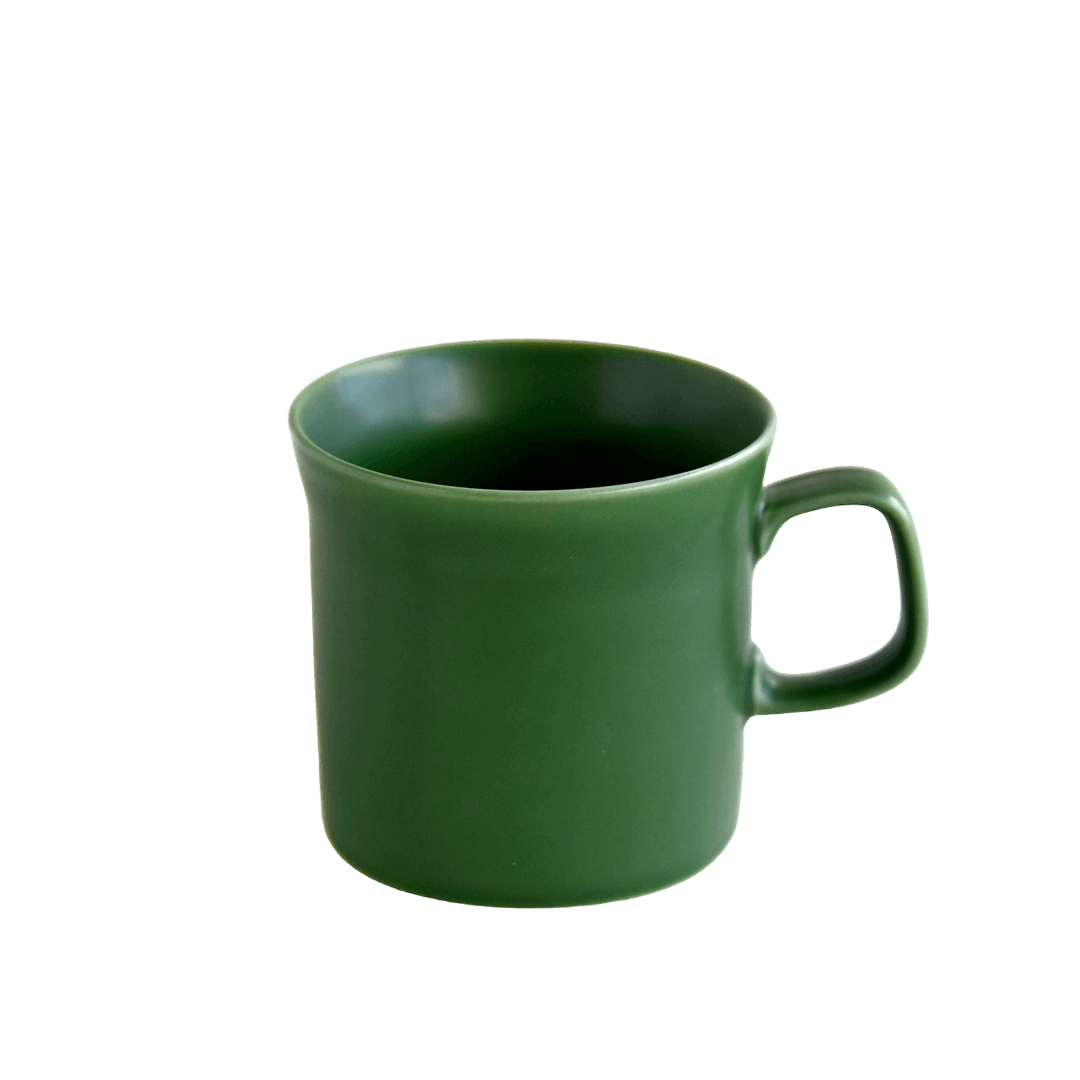 波佐見焼のマグカップ(海松色)