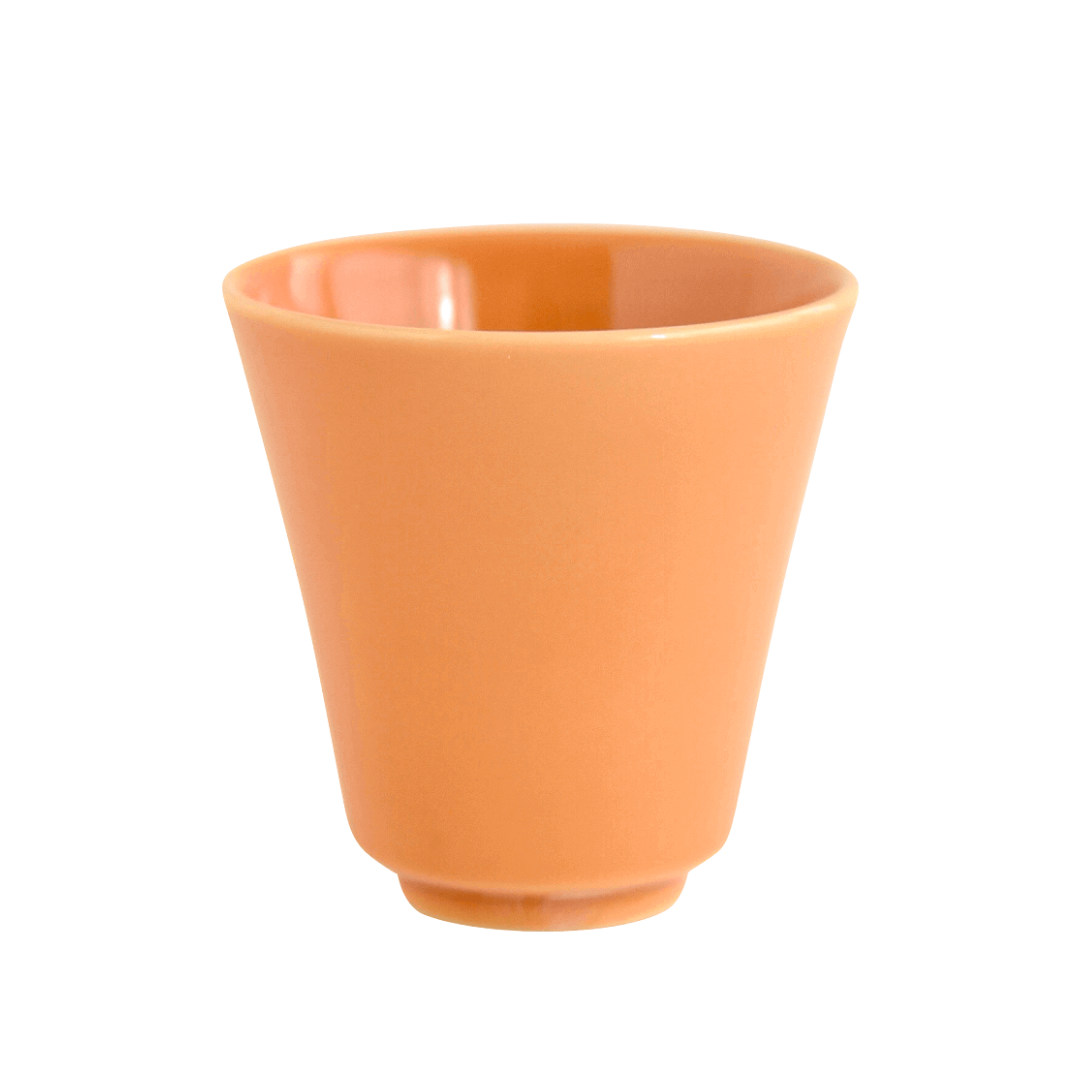 波佐見焼の湯飲(忘草色)