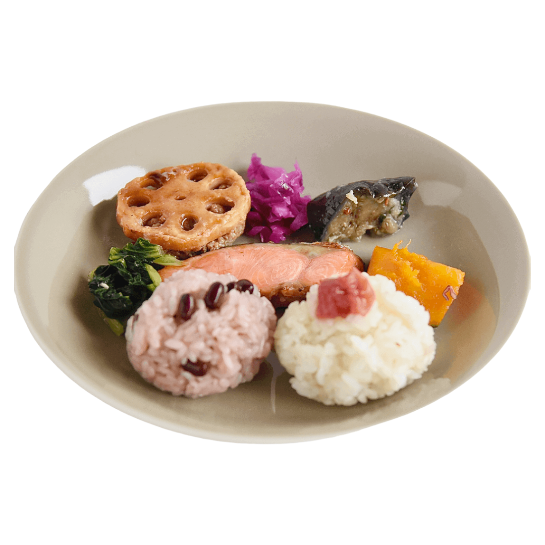 波佐見焼の大皿(亜麻色)