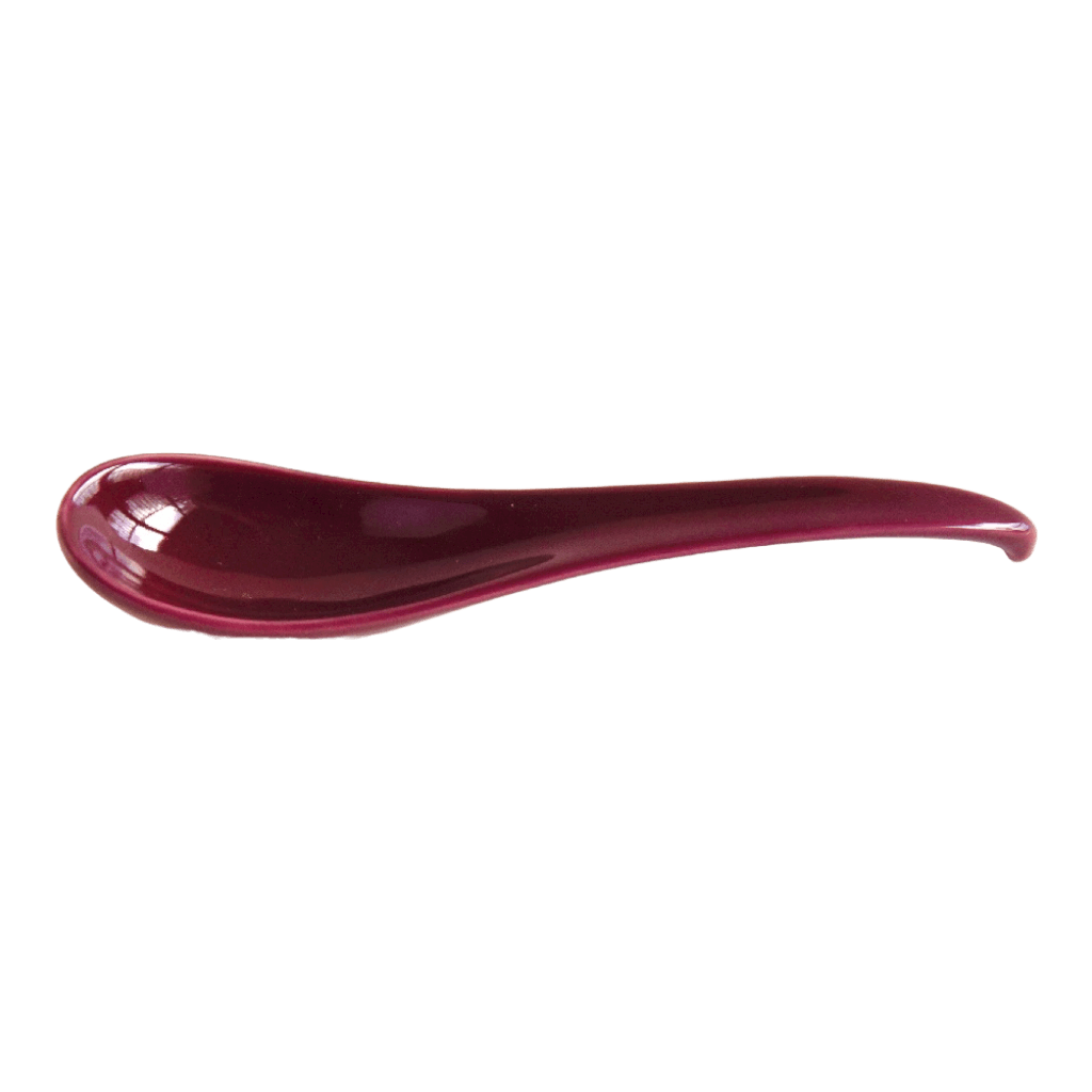 波佐見焼のスプーンLサイズ(紫鳶色)