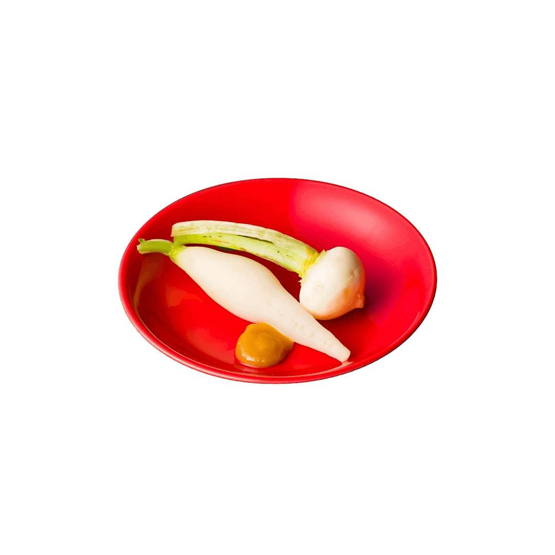 波佐見焼の小皿・豆皿(赤紅色)