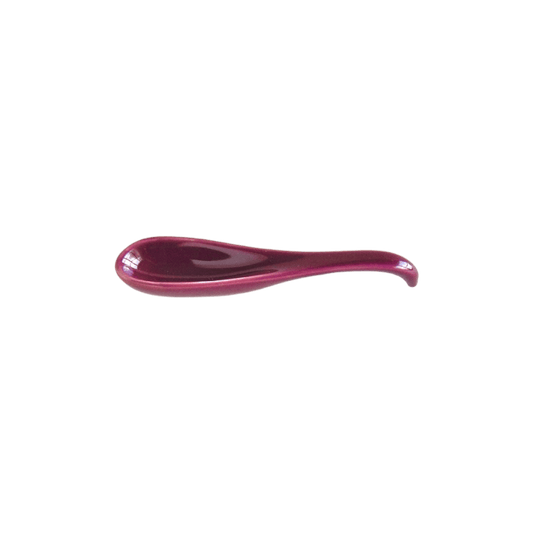 波佐見焼のスプーンＳサイズ(紫鳶色)
